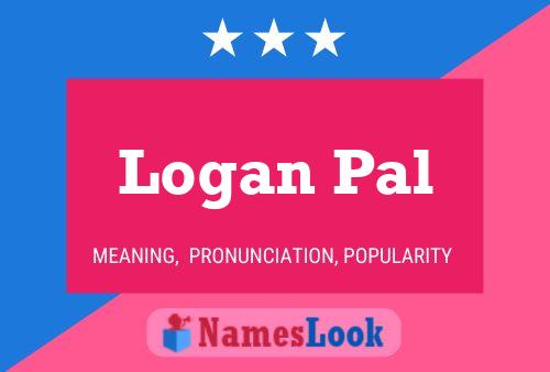 Logan Pal 名字海报