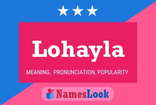 Lohayla 名字海报