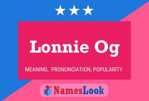 Lonnie Og 名字海报