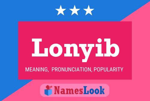 Lonyib 名字海报