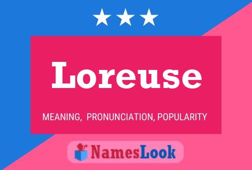 Loreuse 名字海报