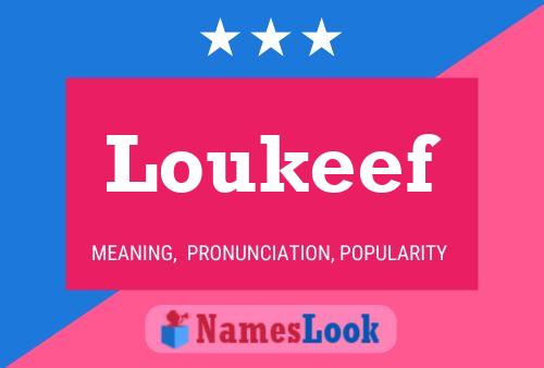 Loukeef 名字海报