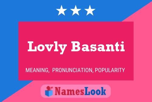 Lovly Basanti 名字海报