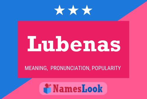 Lubenas 名字海报