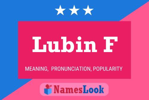 Lubin F 名字海报