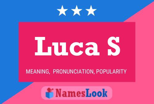 Luca S 名字海报