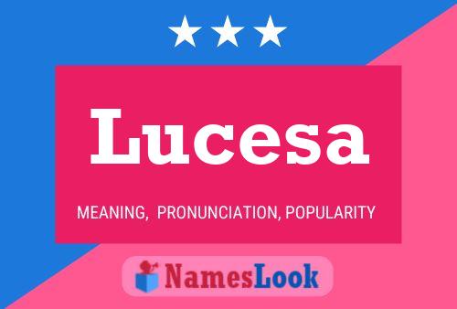 Lucesa 名字海报