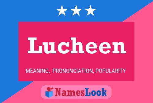 Lucheen 名字海报