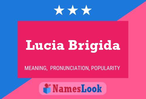 Lucia Brigida 名字海报