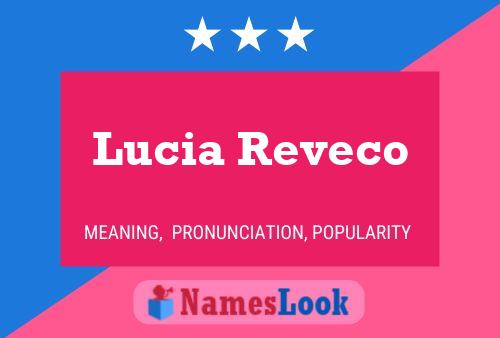 Lucia Reveco 名字海报