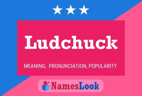 Ludchuck 名字海报