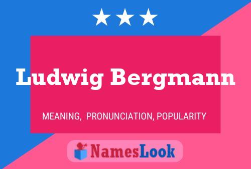 Ludwig Bergmann 名字海报