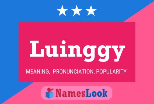 Luinggy 名字海报