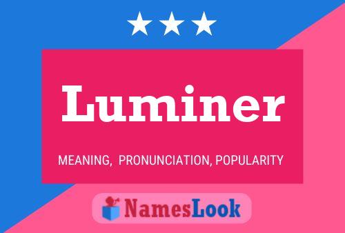 Luminer 名字海报