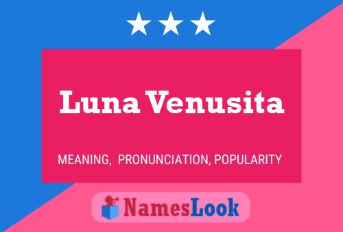 Luna Venusita 名字海报