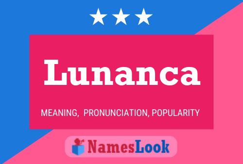 Lunanca 名字海报