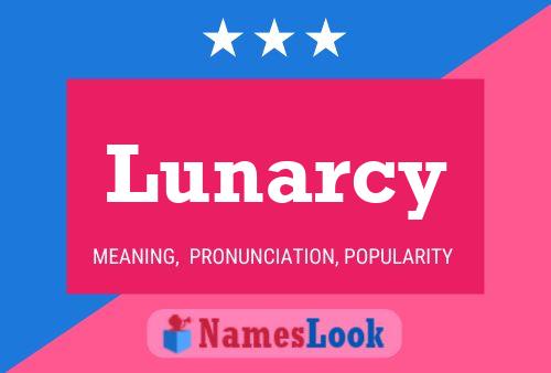 Lunarcy 名字海报