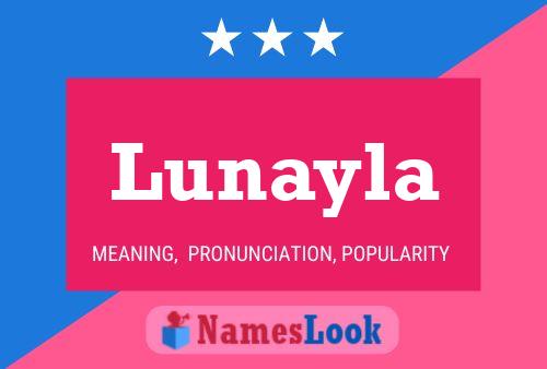 Lunayla 名字海报