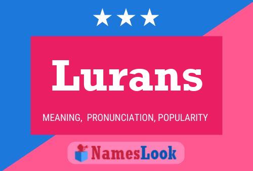 Lurans 名字海报