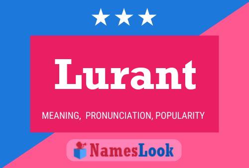 Lurant 名字海报