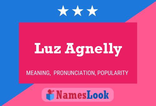 Luz Agnelly 名字海报