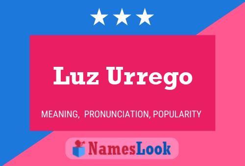 Luz Urrego 名字海报