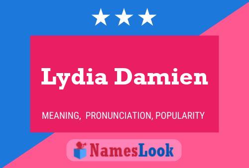 Lydia Damien 名字海报