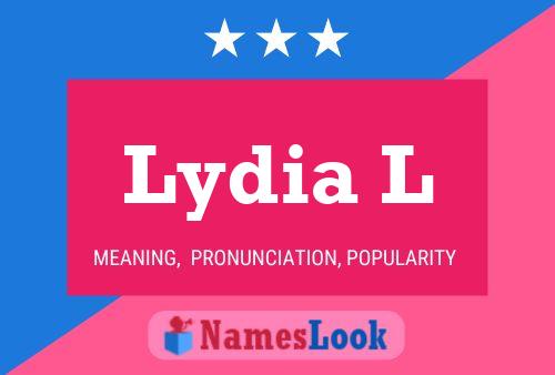 Lydia L 名字海报