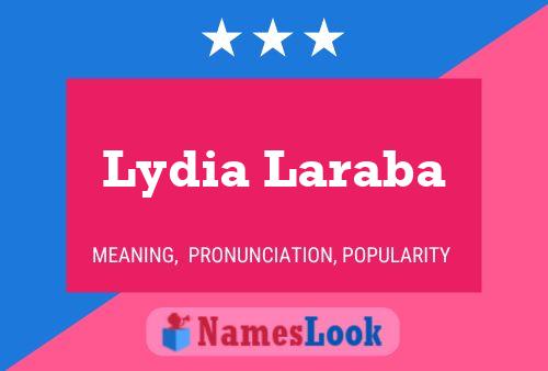 Lydia Laraba 名字海报