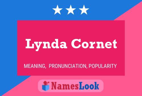 Lynda Cornet 名字海报