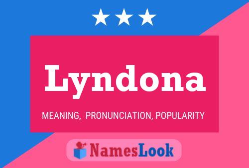 Lyndona 名字海报