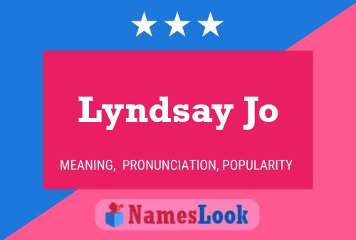 Lyndsay Jo 名字海报