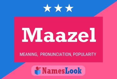 Maazel 名字海报