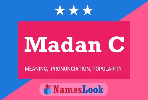 Madan C 名字海报