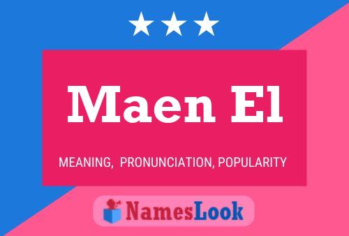 Maen El 名字海报