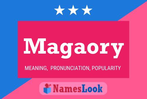 Magaory 名字海报