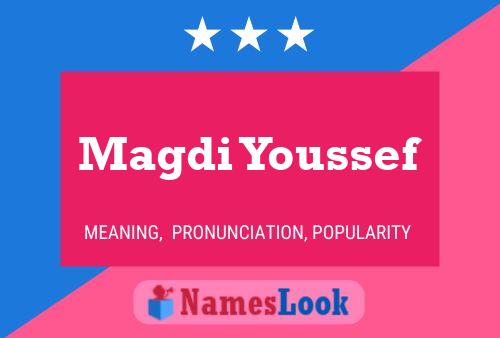 Magdi Youssef 名字海报