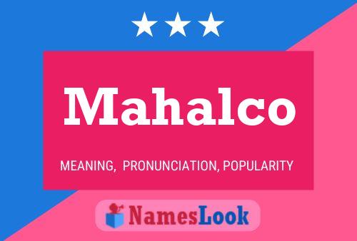 Mahalco 名字海报