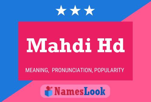 Mahdi Hd 名字海报