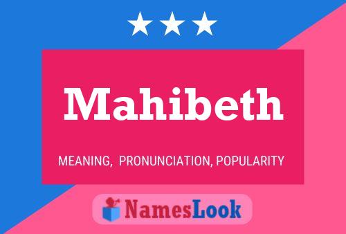 Mahibeth 名字海报