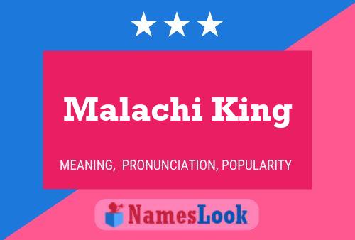 Malachi King 名字海报