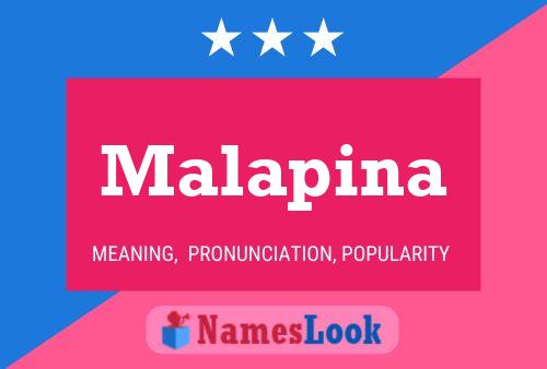 Malapina 名字海报