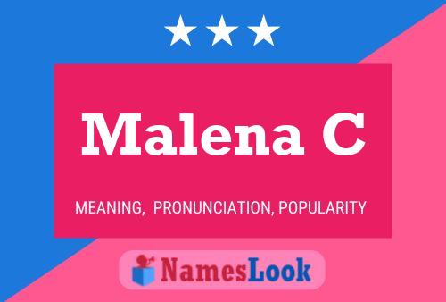 Malena C 名字海报