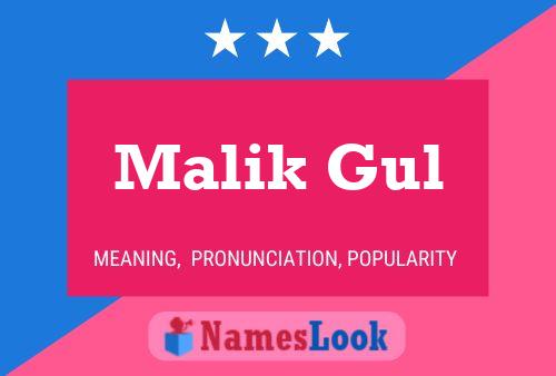 Malik Gul 名字海报