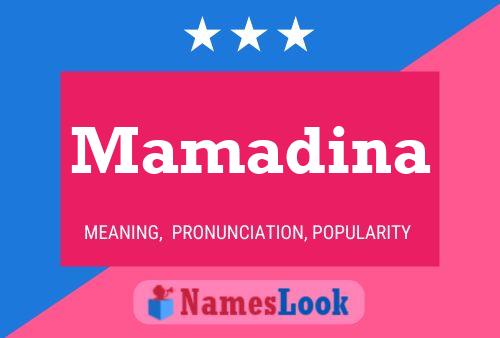 Mamadina 名字海报