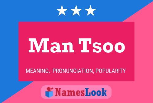 Man Tsoo 名字海报