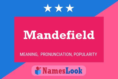 Mandefield 名字海报