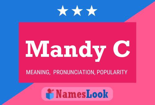 Mandy C 名字海报