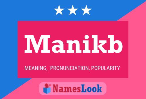 Manikb 名字海报