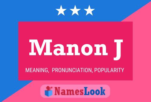 Manon J 名字海报